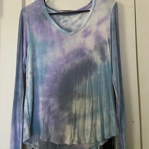 tie dye long sleeve shirt